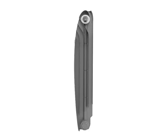 Royal Thermo BiLiner 500 Silver Satin х8, Количество секций (шт): 8, Межосевое расстояние (мм): 500, Подключение: Боковое, - 5