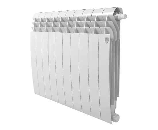 Royal Thermo BiLiner 500 Bianco Traffico х10 VD, Количество секций (шт): 10, Межосевое расстояние (мм): 500, Подключение: Нижнее