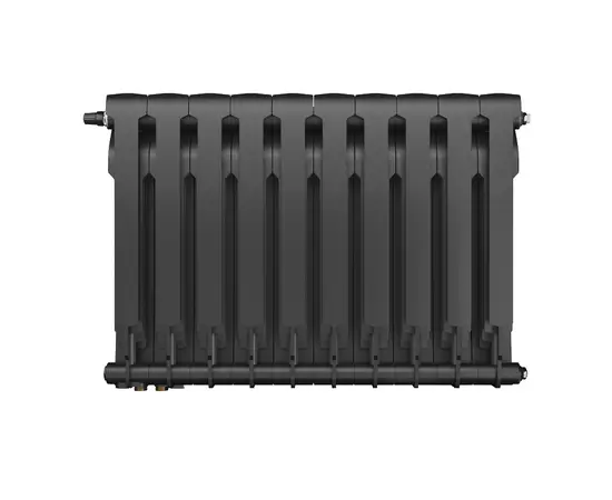 Royal Thermo BiLiner 500 Noir Sable х4 VD, Количество секций (шт): 4, Межосевое расстояние (мм): 500, Подключение: Нижнее, - 3