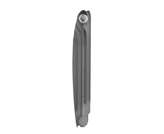 Royal Thermo BiLiner 500 Silver Satin х4 VD, Количество секций (шт): 4, Межосевое расстояние (мм): 500, Подключение: Нижнее, - 5