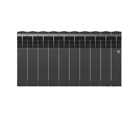 Royal Thermo BiLiner 350 Noir Sable х6, Количество секций (шт): 6, Межосевое расстояние (мм): 350, Подключение: Боковое, - 2