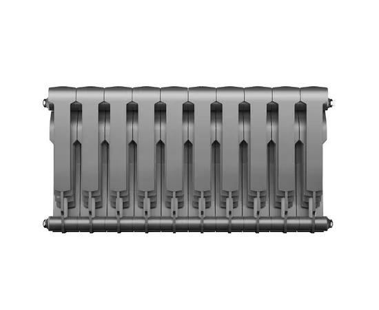 Royal Thermo BiLiner 350 Silver Satin х4, Количество секций (шт): 4, Межосевое расстояние (мм): 350, Подключение: Боковое, - 3
