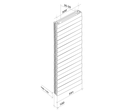 Royal Thermo PianoForte Tower/Silver Satin x22, Количество секций вариация радиаторы: 22, - 4