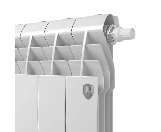 Royal Thermo BiLiner 350 Bianco Traffico VD х8, Количество секций (шт): 8, Межосевое расстояние (мм): 350, Подключение: Нижнее, - 2