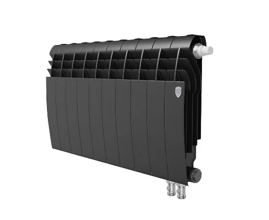 Royal Thermo BiLiner 350 Noir Sable VD х4, Количество секций (шт): 4, Межосевое расстояние (мм): 350, Подключение: Нижнее