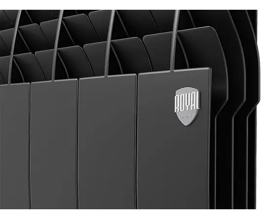 Royal Thermo BiLiner 350 Noir Sable VD х4, Количество секций (шт): 4, Межосевое расстояние (мм): 350, Подключение: Нижнее, - 3