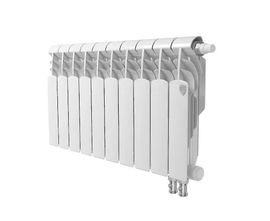 Royal Thermo Vittoria 350 VD х12, Количество секций (шт): 12, Межосевое расстояние (мм): 350, Подключение: Нижнее