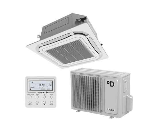 Daichi DA35ALFS1R/DF35ALS1R/DPT05L, Рекомендуемая площадь и мощность: 35 м² - 3,5 кВт