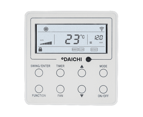 Daichi DA100ALCS1R, Рекомендуемая площадь и мощность: 100 м² - 10 кВт, - 3
