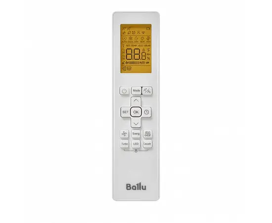 Ballu BSNI-10HN8, Рекомендуемая площадь и мощность: 25 м² - 2,5 кВт, Тип кондиционера: Инверторный, - 6