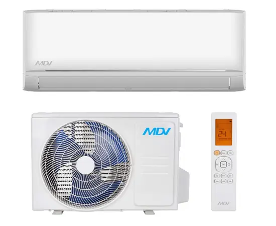 MDV MDSAG07HRDN8 , Рекомендуемая площадь и мощность: 20 м² - 2 кВт