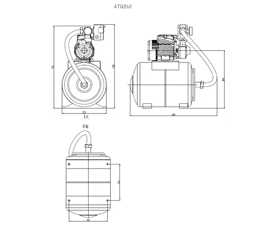 Pumpman ATQB60, - 2