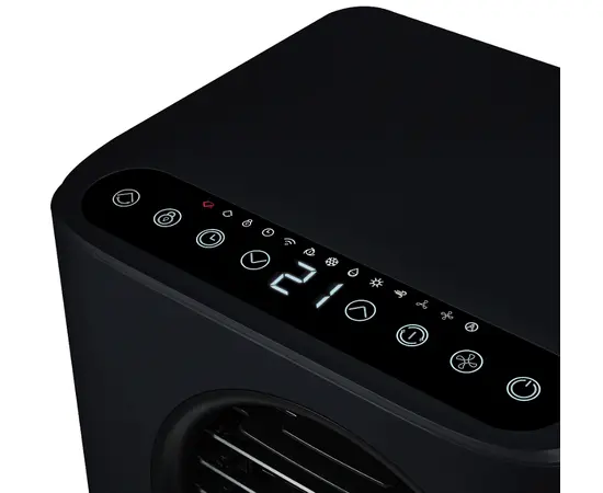 Zanussi ZACM-10 UPW/N6 BLACK, Рекомендуемая площадь и мощность: 30 м² - 3 кВт, Цвет: Чёрный, - 8