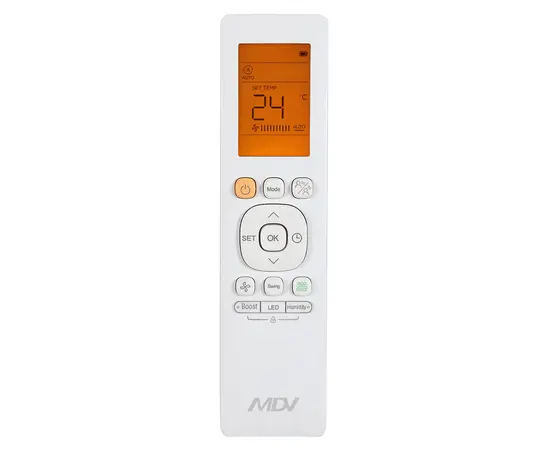 MDV  MDFM-60ARN1, Рекомендуемая площадь и мощность: 170 м² - 17 кВт, - 2