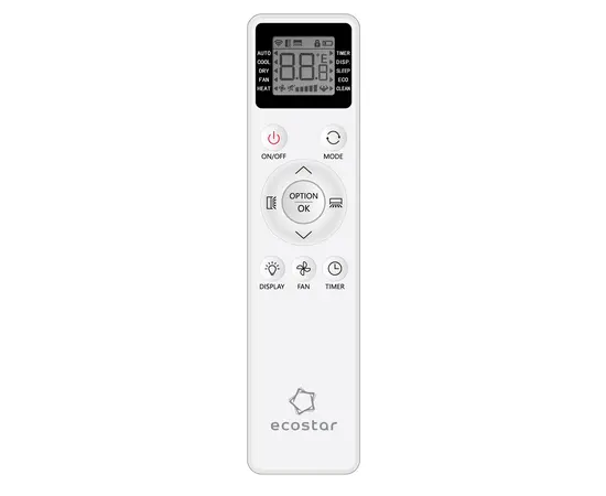 Ecostar KVS-RAY07ST, Рекомендуемая площадь и мощность: 20 м² - 2 кВт, - 4