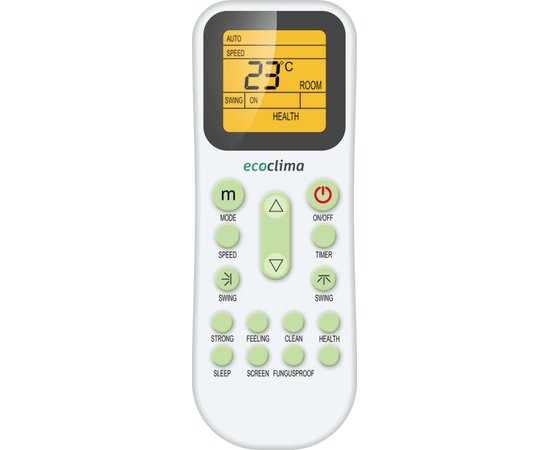 Ecoclima ECLCA-H36/5R1, Рекомендуемая площадь и мощность: 105 м² - 10,5 кВт, - 3