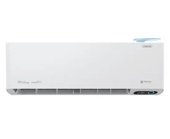 Royal Clima RCI-RFS28HN, Рекомендуемая площадь и мощность: 25 м² - 2,5 кВт, - 3