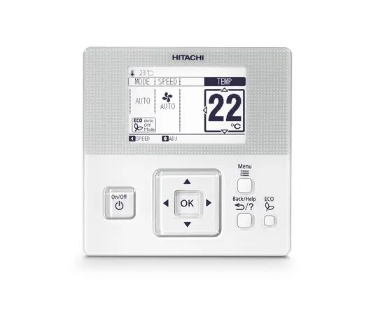 Hitachi RAF-50RXE/RAC-50FXE, Рекомендуемая площадь и мощность: 50 м² - 5 кВт, - 8