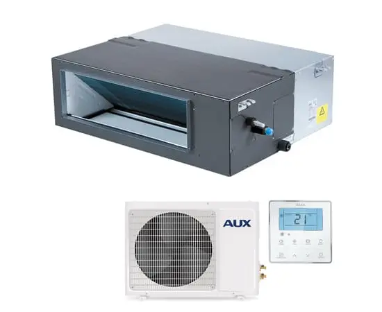 AUX ALMD-H18/4R1B (v2), Рекомендуемая площадь и мощность: 50 м² - 5 кВт, Тип кондиционера: Неинверторный