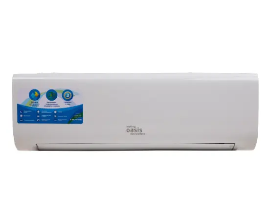 Oasis OX-7I, Рекомендуемая площадь и мощность: 20 м² - 2 кВт, - 2