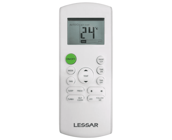 Lessar LS-HE09KSA2/LU-HE09KSA2, Рекомендуемая площадь и мощность: 25 м² - 2,5 кВт, - 3