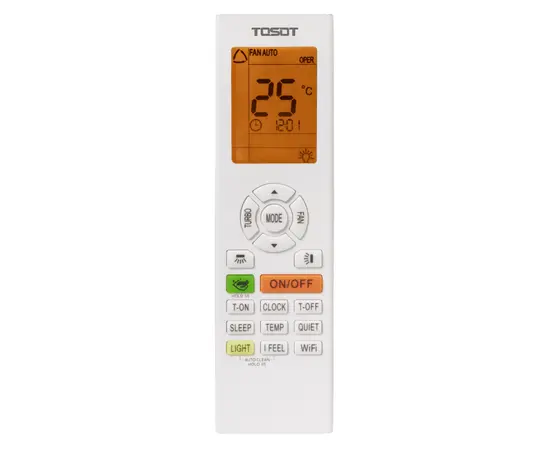 Tosot T09H-SGT/I/T09H-SGT/O, Рекомендуемая площадь и мощность: 25 м² - 2,5 кВт, - 5