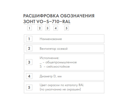 Зонт VO-500, Диаметр: 500 мм, - 3