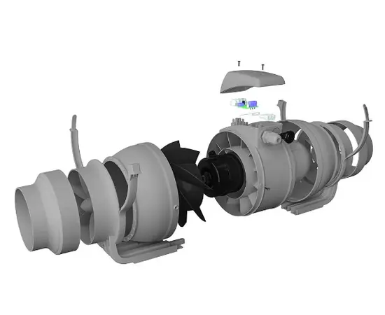 ERA Typhoon 100 2SP, Диаметр: 100 мм, Таймер: Нет, - 6