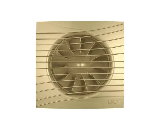 Diciti Silent 5C Champagne, Диаметр: 125 мм, Цвет: Матовый золотой, Датчик влажности, таймер и фотодатчик: Нет Diciti Silent 5C Champagne, Диаметр: 125 мм, Цвет: Матовый золотой, Датчик влажности, таймер и фотодатчик: Нет