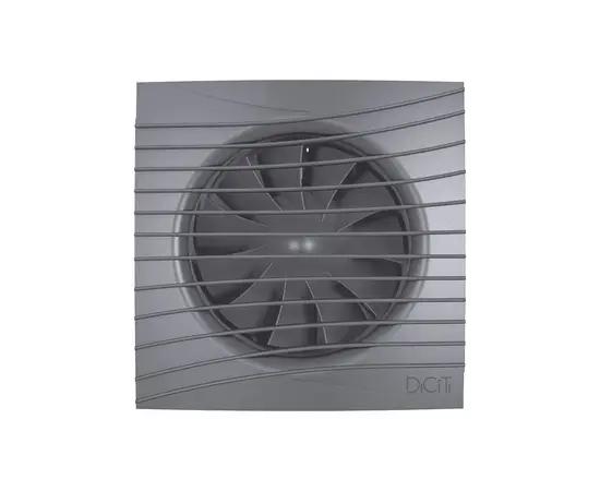 Diciti Silent 5C Dark gray metal, Диаметр: 125 мм, Цвет: Серый, Датчик влажности, таймер и фотодатчик: Нет