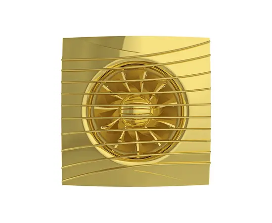 Diciti Silent 5C Gold, Диаметр: 125 мм, Цвет: Золотой, Датчик влажности, таймер и фотодатчик: Нет