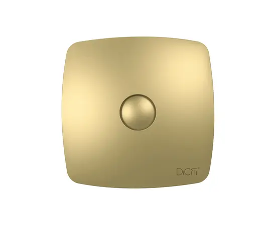 Diciti RIO 4C Champagne, Диаметр: 100 мм, Цвет: Матовый золотой, Управление: Выключатель, Датчик влажности, таймер и фотодатчик: Нет