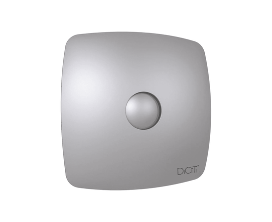 Diciti RIO 4C Gray metal, Диаметр: 100 мм, Цвет: Светло-серый, Управление: Выключатель, Датчик влажности, таймер и фотодатчик: Нет, - 2