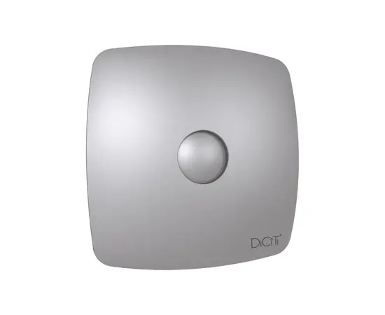 Diciti RIO 4C Gray metal, Диаметр: 100 мм, Цвет: Светло-серый, Управление: Выключатель, Датчик влажности, таймер и фотодатчик: Нет, - 2