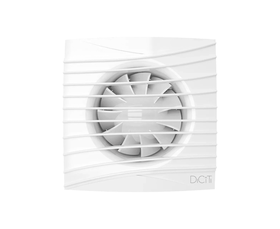 Diciti Silent 4C, Диаметр: 100 мм, Цвет: Белый, Производительность (м³/ч): 90, Датчик влажности, таймер и фотодатчик: Нет