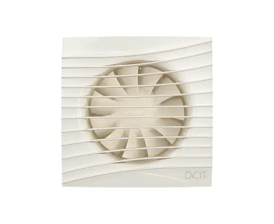 Diciti Silent 4C Ivory, Диаметр: 100 мм, Цвет: Бежевый, Датчик влажности, таймер и фотодатчик: Нет