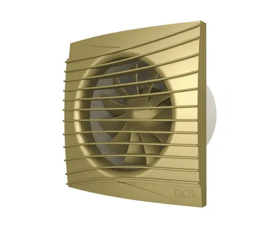 Diciti Silent 4C Champagne, Диаметр: 100 мм, Цвет: Матовый золотой, Датчик влажности, таймер и фотодатчик: Нет, - 2 Diciti Silent 4C Champagne, Диаметр: 100 мм, Цвет: Матовый золотой, Датчик влажности, таймер и фотодатчик: Нет, - 2