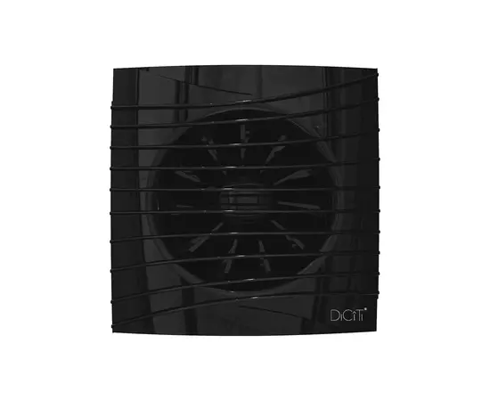 Diciti Silent 4C Obsidian, Диаметр: 100 мм, Цвет: Чёрный, Датчик влажности, таймер и фотодатчик: Нет