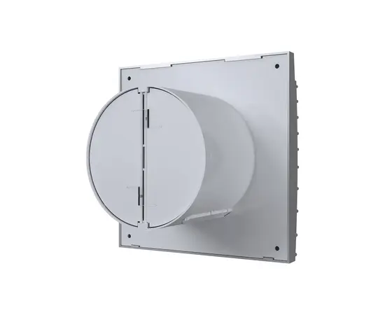 Diciti Silent 5C Gray metal, Диаметр: 125 мм, Цвет: Светло-серый, Датчик влажности, таймер и фотодатчик: Нет, - 4