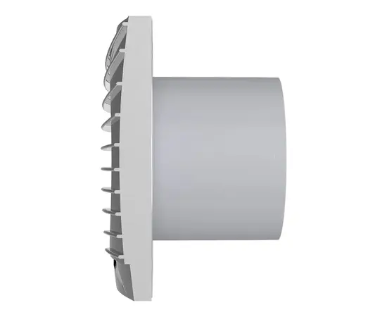 Diciti Silent 5C Chrome, Диаметр: 125 мм, Цвет: Серебристый, Датчик влажности, таймер и фотодатчик: Нет, - 3