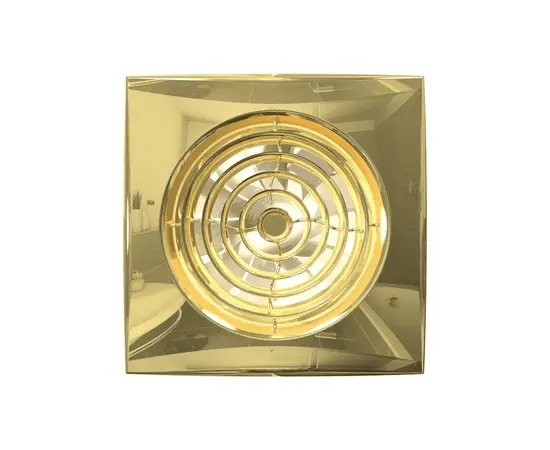Diciti Aura 5C Gold, Диаметр: 125 мм, Цвет: Золотой, Управление: Выключатель, Датчик влажности, таймер и фотодатчик: Нет