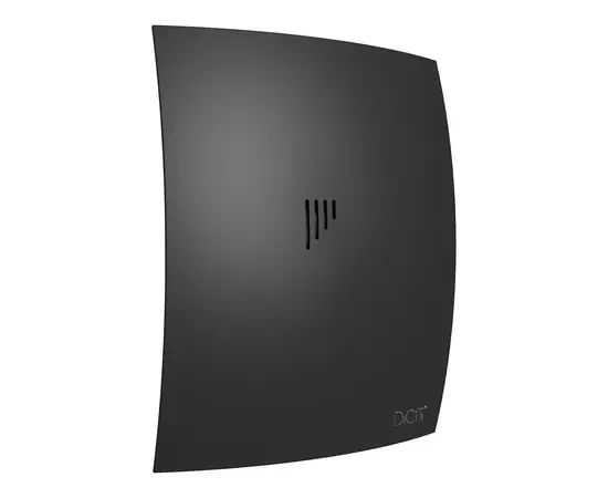 Diciti Breeze 4С Matt black, Диаметр: 100 мм, Цвет: Матовый черный, Управление: Выключатель, Датчик влажности, таймер и фотодатчик: Нет, - 2