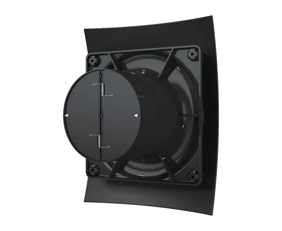 Diciti Breeze 4С Matt black, Диаметр: 100 мм, Цвет: Матовый черный, Управление: Выключатель, Датчик влажности, таймер и фотодатчик: Нет, - 4