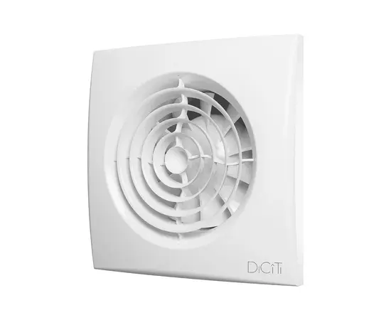 Diciti Aura 5C, Диаметр: 125 мм, Цвет: Белый, Управление: Выключатель, Датчик влажности, таймер и фотодатчик: Нет, - 2
