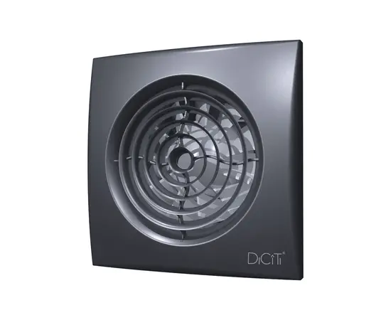 Diciti Aura 4C Dark gray metal, Диаметр: 100 мм, Цвет: Серый, Управление: Выключатель, Датчик влажности, таймер и фотодатчик: Нет, - 2 Diciti Aura 4C Dark gray metal, Диаметр: 100 мм, Цвет: Серый, Управление: Выключатель, Датчик влажности, таймер и фотодатчик: Нет, - 2