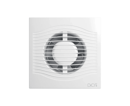 Diciti Slim 4C, Диаметр: 100 мм, Цвет: Белый, Управление: Выключатель, Датчик влажности, таймер и фотодатчик: Нет