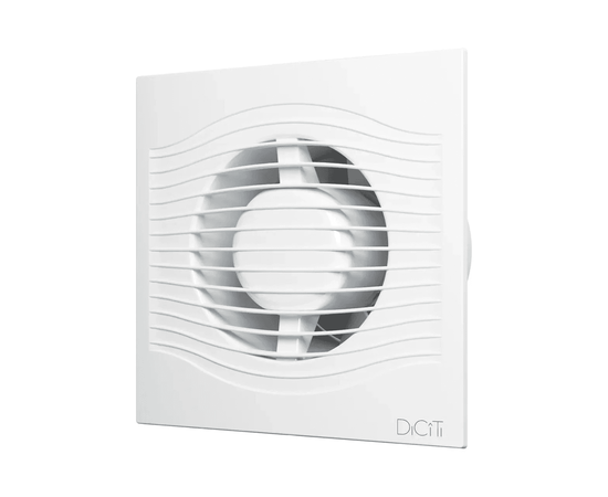 Diciti Slim 4C, Диаметр: 100 мм, Цвет: Белый, Управление: Выключатель, Датчик влажности, таймер и фотодатчик: Нет, - 2