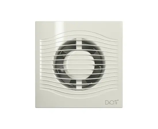 Diciti Slim 4C Ivory, Диаметр: 100 мм, Цвет: Бежевый, Управление: Выключатель, Датчик влажности, таймер и фотодатчик: Нет