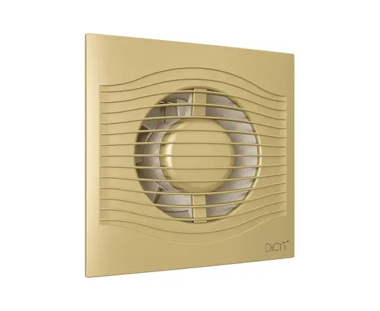 Diciti Slim 4C Champagne, Диаметр: 100 мм, Цвет: Матовый золотой, Управление: Выключатель, Датчик влажности, таймер и фотодатчик: Нет, - 2