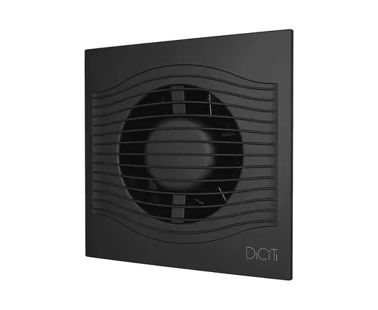 Diciti Slim 4C Matt Black, Диаметр: 100 мм, Цвет: Матовый черный, Управление: Выключатель, Датчик влажности, таймер и фотодатчик: Нет, - 2 Diciti Slim 4C Matt Black, Диаметр: 100 мм, Цвет: Матовый черный, Управление: Выключатель, Датчик влажности, таймер и фотодатчик: Нет, - 2